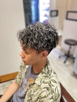 ファン 竹ノ塚店(F.U.N)&nbsp;ツイストパーマ×メッシュ