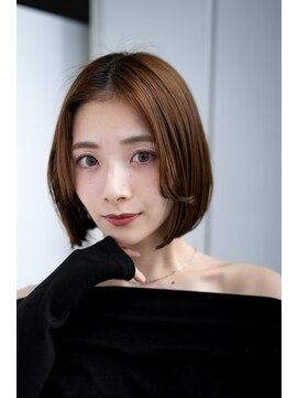 レノラ 本町(LENORA) 20代30代大人かわいいナチュラル暗髪ゆるめパーマヘア