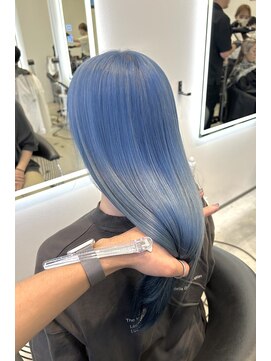 クオン 伊勢崎(QUON.) ペールブルーカラー／ブリーチカラー／ペールカラー