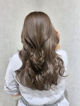 エースヘアー(A.hair) アッシュベージュ/レイヤーカット/髪質改善トリートメント