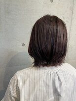 タエビスアリッサム(Taebis Alyssum)&nbsp;レッドブラウン×レイヤーボブ/髪質改善