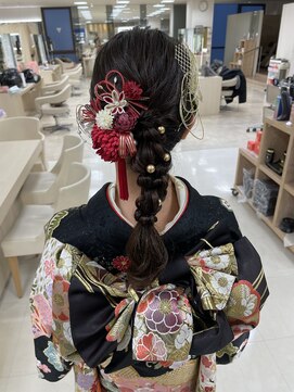 ケンジ 平塚ラスカ店(KENJE) アレンジ指名No1【成人式アレンジ】渡辺さとみ