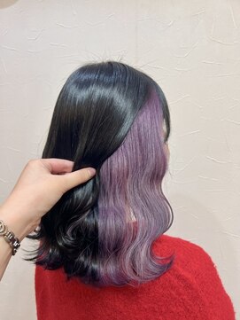 キャラ 池袋本店(CHARA) 全頭ブリーチに飽きたらインナーカラーおすすめです♪