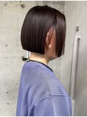 ☆ミニボブ×インナーカラーピンク