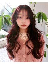 クム(kumu)&nbsp;【kumu】韓国風/レイヤーカット/ブリーチなし/暖色系カラー