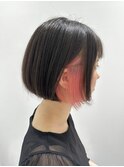 インナーカラーｘイヤリングカラーｘフェイスフレーミング