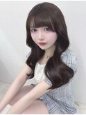 ローレイヤー似合わせカットくびれヘアおくれ毛ロングヘア
