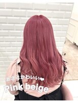 リルミー ミュエナ 大須 矢場町(Lilme myuena)&nbsp;ピンク多めのピンクベージュ♪＿優希