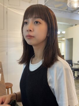 コカブ 本山(KOCHAB) ナチュラルブラウン×ミディアムスタイル