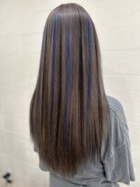 グランディールヘアデザイン(grandir hairdesign)&nbsp;エクステで2色メッシュ！-Yurika-