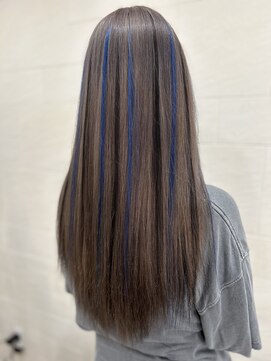 グランディールヘアデザイン(grandir hairdesign) エクステで2色メッシュ！-Yurika-