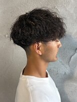 ニアウ 高崎店(Niau)&nbsp;メンズマッシュシャドウパーマ群馬高崎眉毛韓国