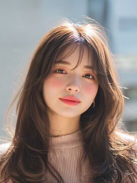 コンフィー(comfy) 大人可愛いレイヤーロング