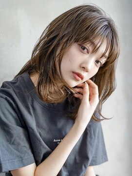 ギークス(GEEKS) 【GEEKS渋谷】伸ばしかけロング/ハッシュカット/冬カラー/ウルフ