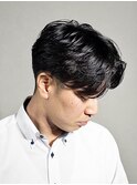 【ビジネス】短めニュアンスパーマ・中野