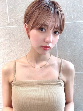 大人ガーリー/ミニボブレイヤー/ミディアムレイヤーカット/仙台