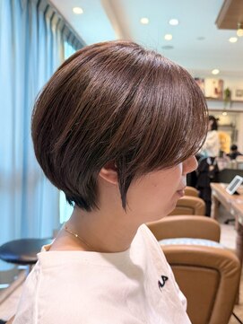 ロンド パルティール 大宮(Lond partir) グランマッシュ/細めハイライト/ショート/白髪ぼかし/前髪/大宮