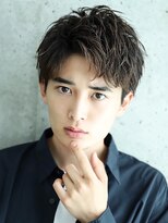 リップス 原宿(LIPPS)&nbsp;ツーブロック爽やかアップバングリバースパーマ @lipps_uekitoru