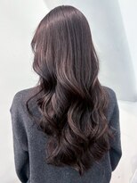 シオン(shion)&nbsp;ロング顔周りレイヤー似合わせカットダークアッシュ_ba578161