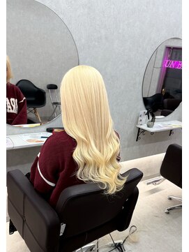 アン ブリーチ 大宮駅東口店(UN BLEACH) 抜きっぱなしホワイトブロンド