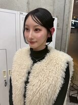 アロ 大阪梅田(alo)&nbsp;ブルーブラック/艶髪