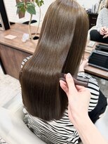 シュガー ヘアアンドネイル 仙台(SUGAR)&nbsp;オリーブベージュ＊バイカルテトリートメント
