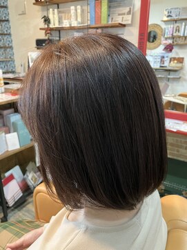 美容室ひろ お白髪活かしぼかしケアカラー