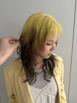 ノラ シンディ(NORA CYNDY) ルーツカラー グラデーションカラー デザインカラー レイヤー