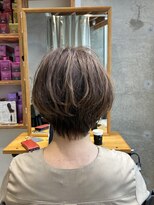 アルトル 池袋2nd(altru) ◇大人40代50代60代ショートボブ丸みショート白髪ぼかし