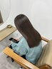 縮毛矯正+careトリートメント