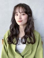 フィルムス 横浜(FILMS+) ひし形レイヤーボブハッシュ/顔周り/オリーブベージュ/横浜+