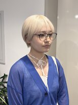 フォト イケブクロ(foto IKEBUKURO)&nbsp;抜きっぱなしホワイトブロンド×耳かけショート