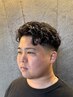 【2回目+口コミ投稿者限定】メンズカット+オールバックパーマ￥14800#池袋