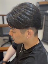 バロンドール(Ballon d'or)&nbsp;メンズ曲がる縮毛矯正/センターパート曲がる縮毛矯正/ニュアンス