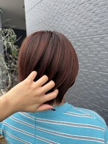 スリーク バイ シュシュ(sleek by Chouchou)&nbsp;艶感たっぷりオレンジブラウン/10代20代30代40代