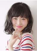 【下北沢＊I'll b hair＊】セミウエット★アッシュボブウエーブ
