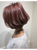 【町田 neolive kuta  119】大人女性に☆ ベリーピンクボブ