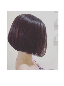 キュアー 千葉店(hair&make cure) 前下がりボブ！