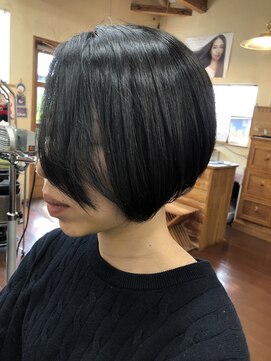 ケースワン(KS ONE) ☆女は度胸!?☆2ブロックボブスタイル