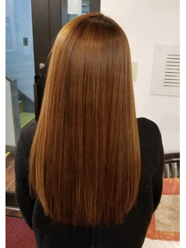 タイガ 上野御徒町(TAIGA) 髪質改善×ロングヘア (TOKIOハイパー/縮毛矯正)【艶髪・美髪】