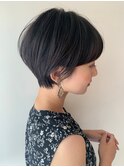 首長効果☆ショートボブ