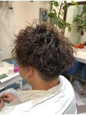 メンズ　ツイストパーマ　担当　namie