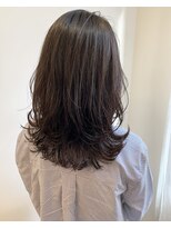 シェノン 西梅田(CHAINON)&nbsp;前髪/オリーブベージュ/アッシュカラー/髪質改善/レイヤーカット