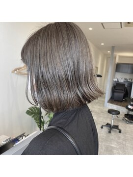 カップオブティー(Cup of Tea) 外ハネボブ×透明感グレージュ