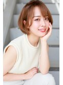 ナチュラルショートボブ