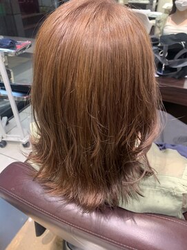 ゼスト フィーノ(ZEST fino) 【ZEST立川店 平林鼓】透け感あるミルクティーベージュ