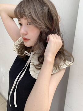 アンドスタイル(&style) 【大名店　江藤】グレージュ　ケアブリーチ