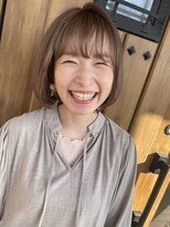 フゥカ 類家店(fuka) 【春style☆】ミニボブ × milktea beige