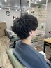 【men's専用】縮毛矯正+カット+頭皮ケアシャンプー