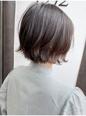 《knit銀座》大人可愛い20代30代40代ショートボブ丸み前下がり